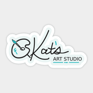 Kat's Art Studio Sticker